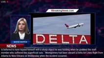 Man, 39, is arrested after passengers on Delta flight from Atlanta to New