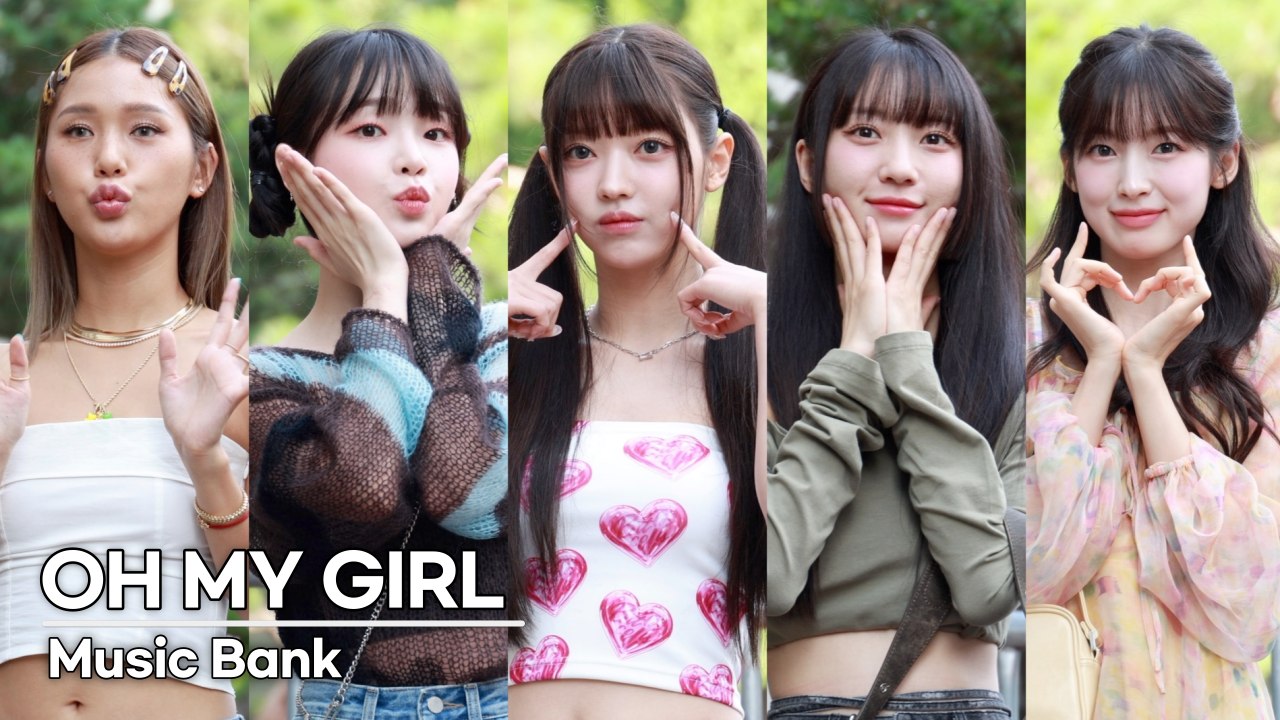 [4K] 오마이걸(OH MY GIRL) 뮤직뱅크 출근길 | OH MY GIRL Music Bank