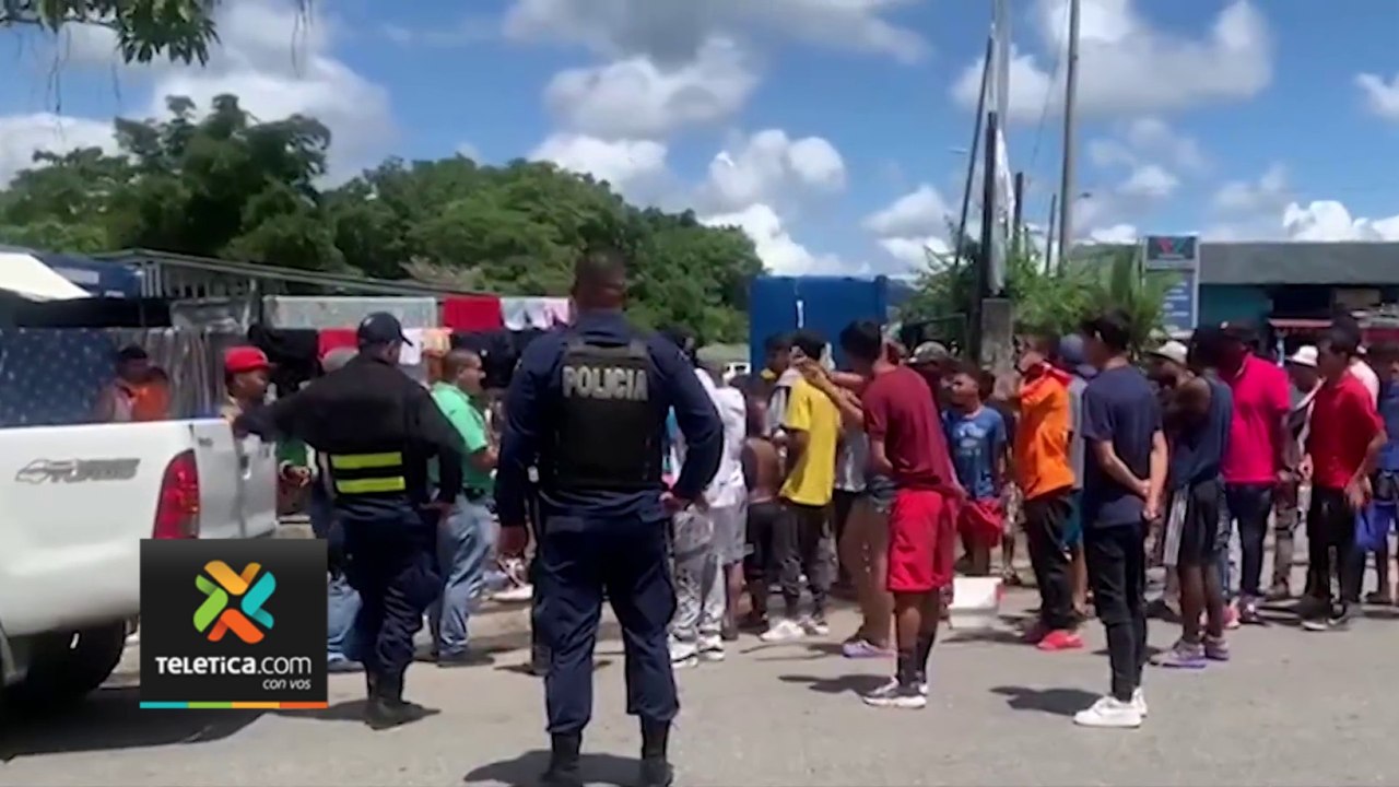 tn7-Insultos, gritos y supuestas agresiones se presentaron en un operativo en Paso Canoas-030823