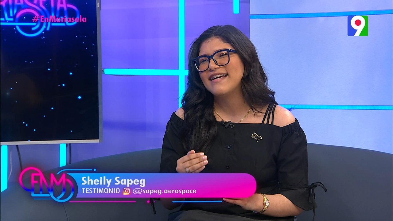 Sheily Sapeg, la primera en ganar el premio Líder Espacial | Esta Noche Mariasela