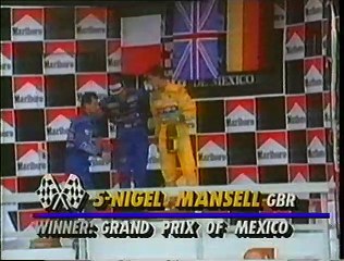 F1 1992 - BRAZIL (ESPN) - ROUND 3