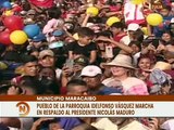 Zulia | Primer Vicepresidente del PSUV dirigió movilización en respaldo y apoyo al Presidente Maduro
