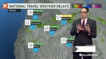 Thunderstorms to cause widespread travel delays this Friday