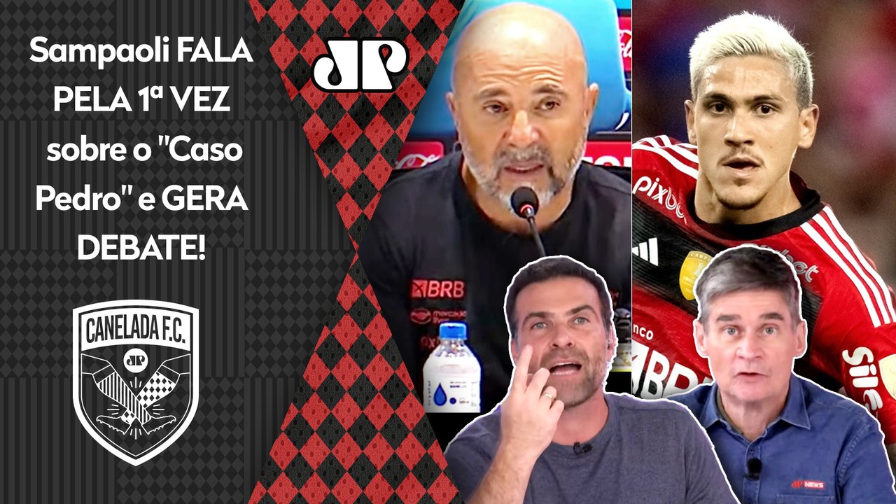 "Cara, ISSO que o Sampaoli FALOU do Pedro MOSTRA que..." Declaração após Flamengo x Olimpia DEBATIDA