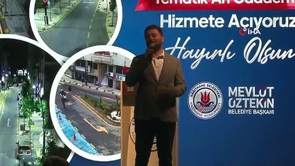 Kağıthane'nin yeni 'Tematik Arı Caddesi' açıldı