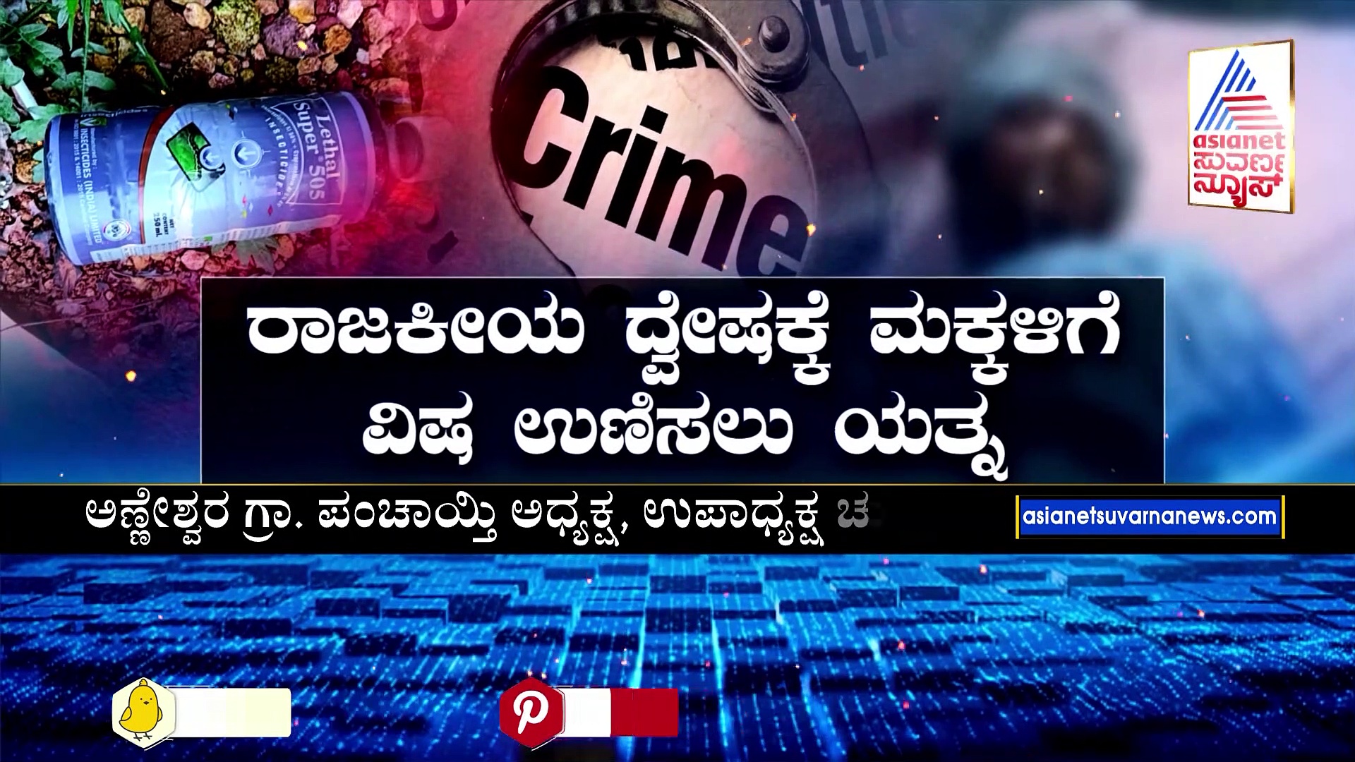 ಪೋಷಕರ ಮೇಲಿನ ಸೇಡು ಶಂಕೆ.. ಮಕ್ಕಳಿಗೆ ವಿಷ ಉಣಿಸಲು ಯತ್ನಿಸಿದ್ರಾ..?