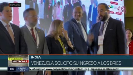 India: Venezuela denunció la ilegalidad de las sanciones impuestas por EE. UU.