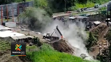 tn7-Vertedero ilegal en ladera que da a río Torres impacta reforestación de rutas naturbanas-030823