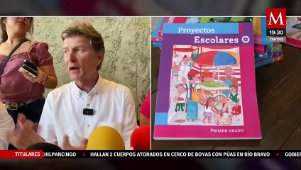 Enrique de la Madrid opinará sobre libros de texto hasta leerlos: "nadie los ha visto"