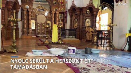 Herszont támadták az oroszok, nyolc ember sérült meg a városban