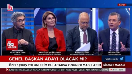 Özgür Özel'den CHP Genel Başkanlığı'na yeşil ışık