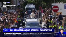 Le pape François accueilli par 500.000 jeunes fidèles aux JMJ à Lisbonne