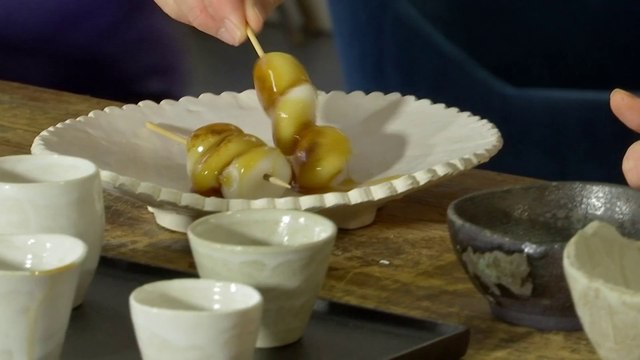 Ma recette avec un chef: testez les Mitarashi dango (aussi appelés mochi)