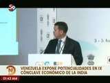 Vicemin. Johann Álvarez  destaca las potencialidades agroproductivas de Venezuela en la India