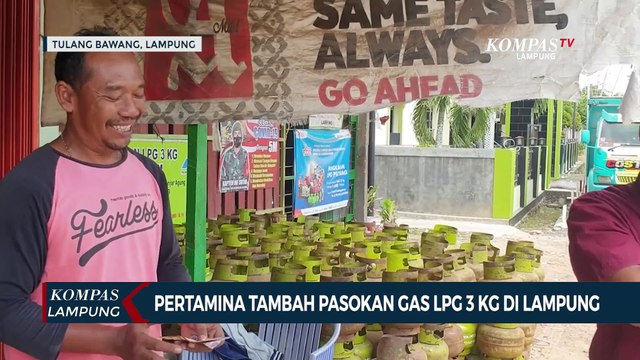 Pertamina Tambah Pasokan Gas LPG 3 Kg di Lampung