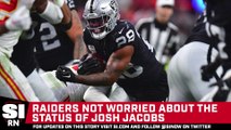 Raiders Not Worried About Status of Josh Jacobs