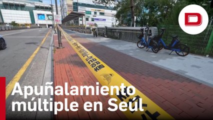 Al menos una docena de heridos en apuñalamiento indiscriminado al sur de Seúl