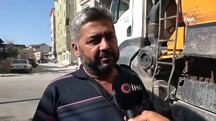 Bu görüntü deprem bölgesinden ama nedeni deprem değil