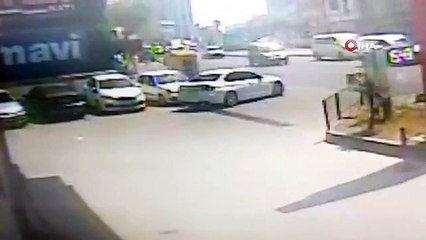 Gaziosmanpaşa'da iş adamına silahlı saldırı kamerada