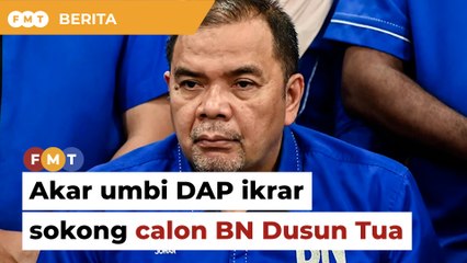 Kemarahan akar umbi DAP sudah reda, calon BN Dusun Tua ikrar selesai masalah banjir