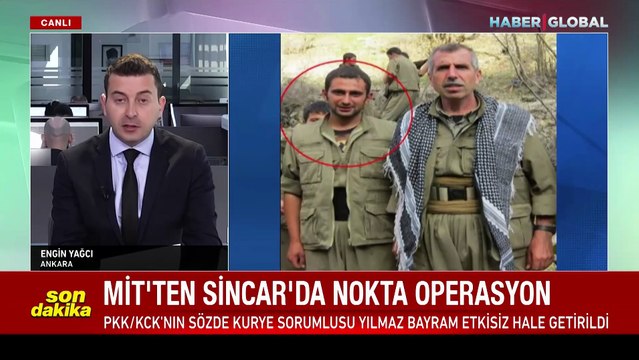 MİT'ten Sincar'da kritik operasyon! PKK/KCK sorumlusu etkisiz hale getirildi