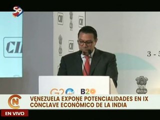 Vicemin. Héctor Silva señaló que Venezuela ofrece grandes oportunidades de inversión