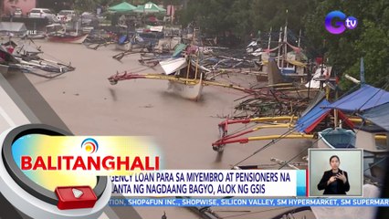Emergency loan para sa miyembro at pensioners na nasalanta ng nagdaang bagyo, alok ng GSIS | BT