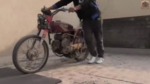 Vintage Rusted Motorcycle Full RESTORATION