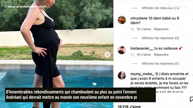La poche des eaux est fissurée... : Amandine Pellissard hospitalisée en urgence, vive inquiétude autour de sa grossesse !