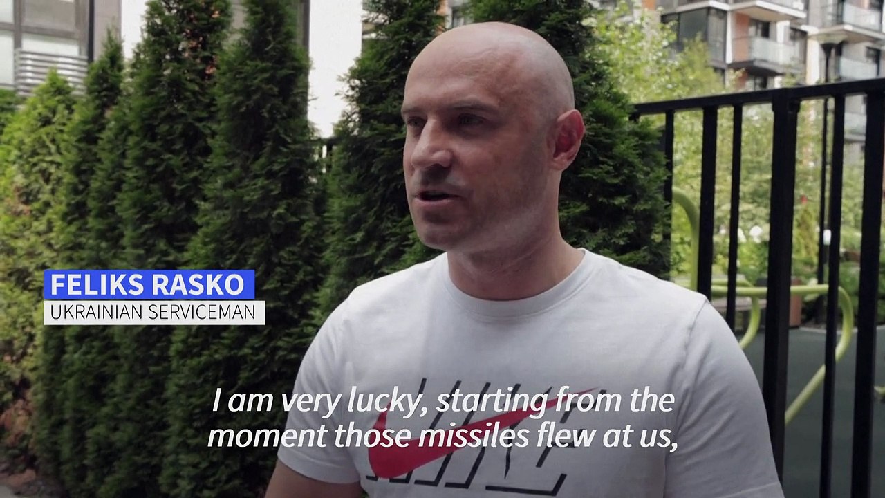Ukrainians receive free treatment for scars of war