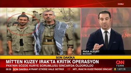SON DAKİKA: MİT'ten Kuzey Irak'ta kritik operasyon: Sözde sorumlu öldürüldü!