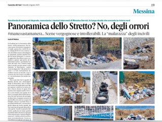 Rassegna stampa Messina 4 agosto 2023
