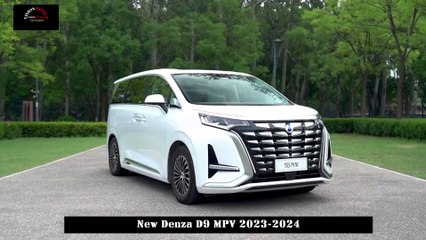 New Denza D9 MPV 2023-2024