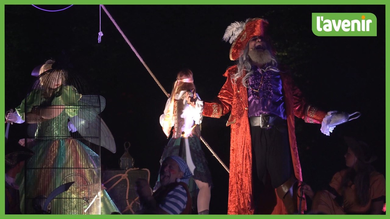 La répétition générale du spectacle Peter Pan