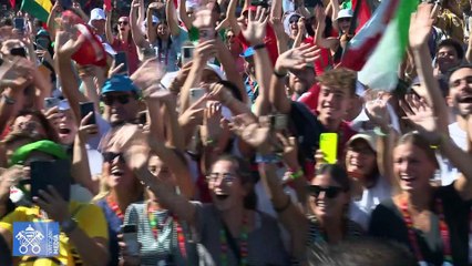 JMJ : Vivez l'arrivée du Pape depuis la Papamobile !