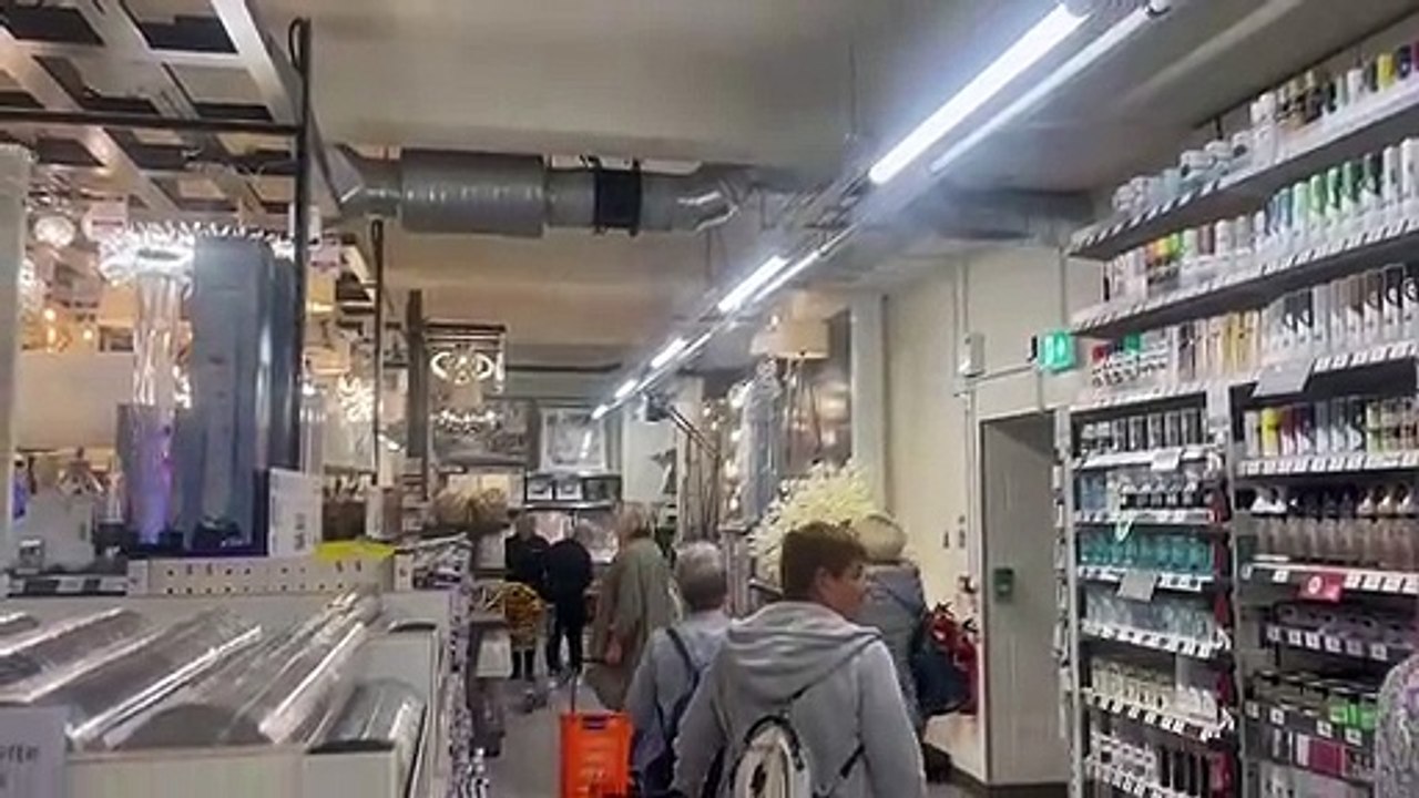 Shoppers at the Range