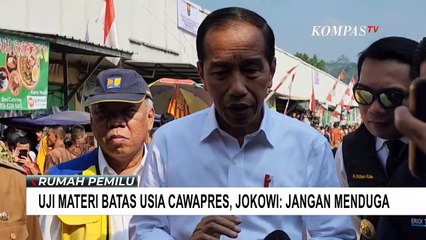 Batas Usia Cawapres Demi Loloskan Gibran? Jokowi Angkat Bicara