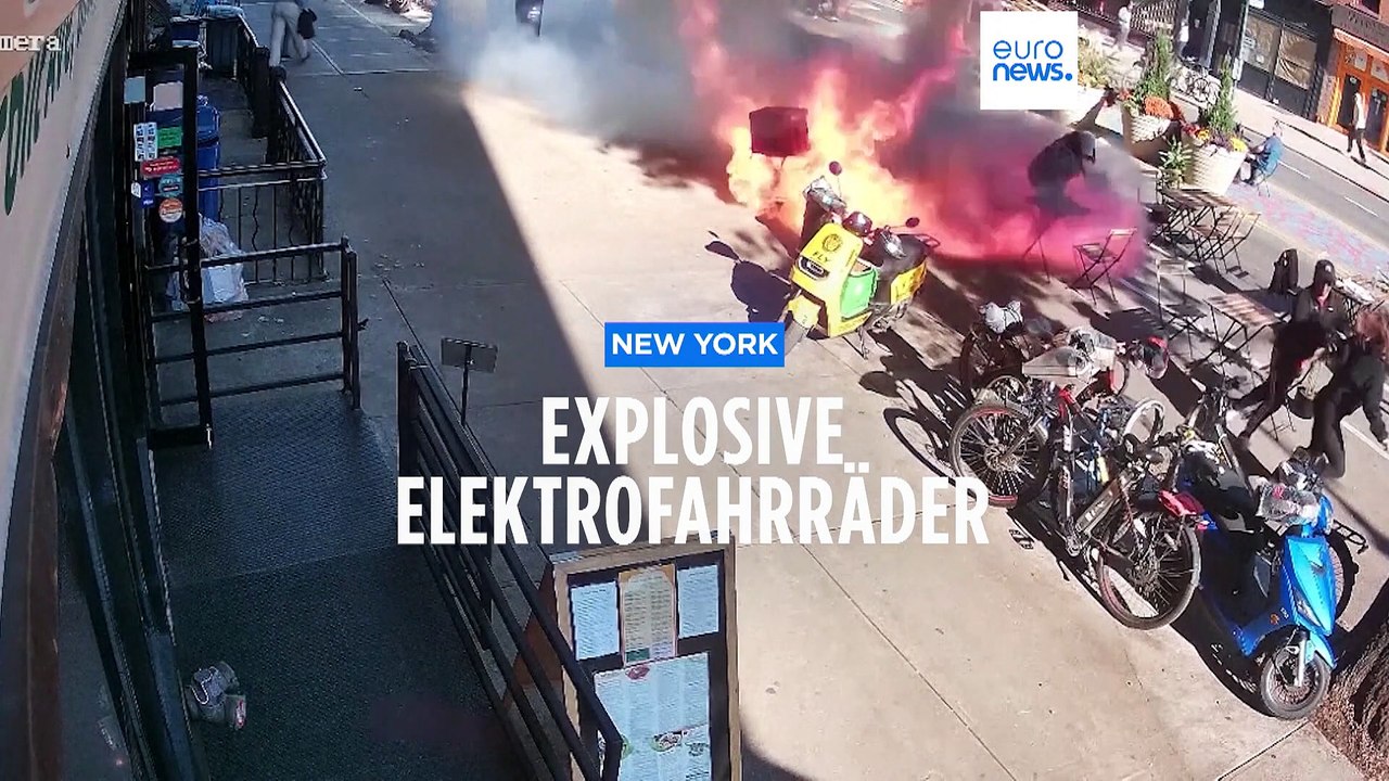 13 Tote durch explodierende E-Bikes: New York nimmt Batterien aus China ins Visier