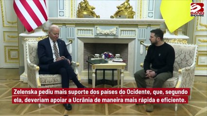 Olena Zelenska faz apelo em meio a temores sobre vitória de Putin na guerra