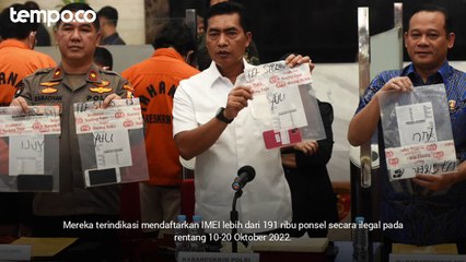Gunung Es Kasus Ponsel Ilegal, IMEI Ilegal Rugikan Negara Rp 353 Miliar