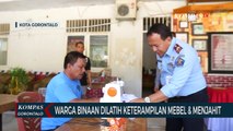 Bekal Saat Keluar Lapas, Puluhan Warga Binaan Dilatih Keterampilan Mebel & Menjahit