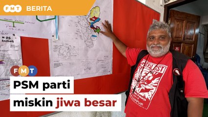 ‘Parti miskin jiwa besar,’ calon PSM terharu penyokong bantu tanpa harap balasan