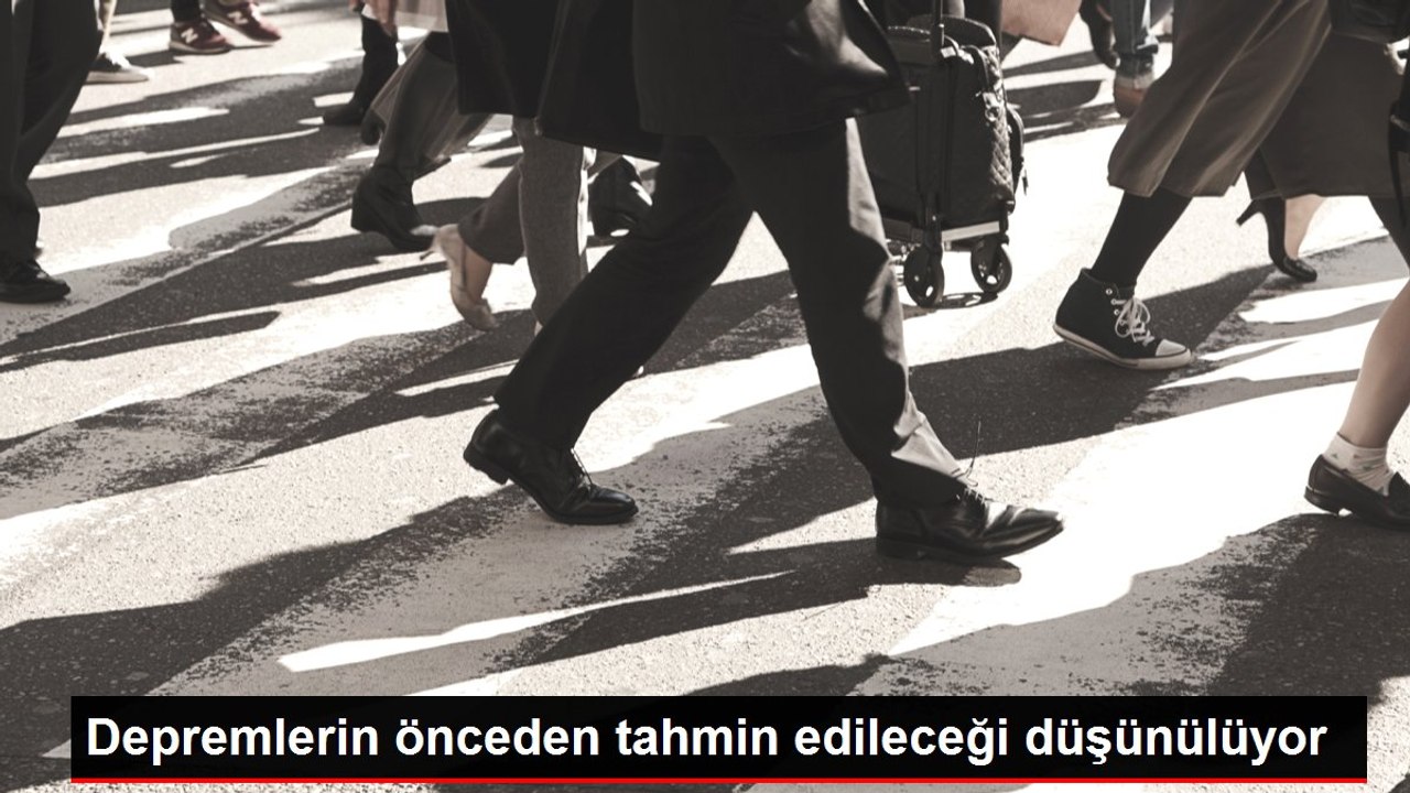Depremlerin önceden tahmin edileceği düşünülüyor