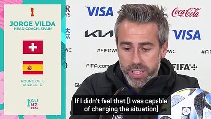 Vilda believes he can turn Spain's fortunes around