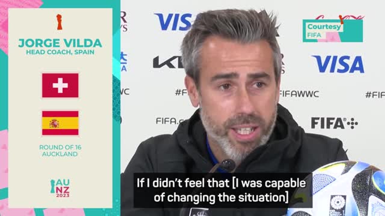 Vilda believes he can turn Spain's fortunes around