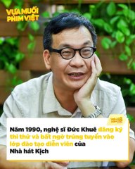 NSƯT Đức Khuê nhờ đi làm bảo vệ mà bén duyên với diễn xuất, Tiết lộ bà xã chính là người đứng sau những thành công trong sự nghiệp | Điện Ảnh Net