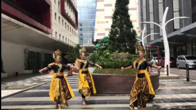 Jaipong traditional dance from West Java, Indonesia