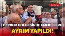 Emekliler maaş zamlarını protesto etti!
