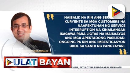 Meralco, mabilis na pinalitan ang mga bumagsak na poste ng kuryente sa Binondo, Maynila