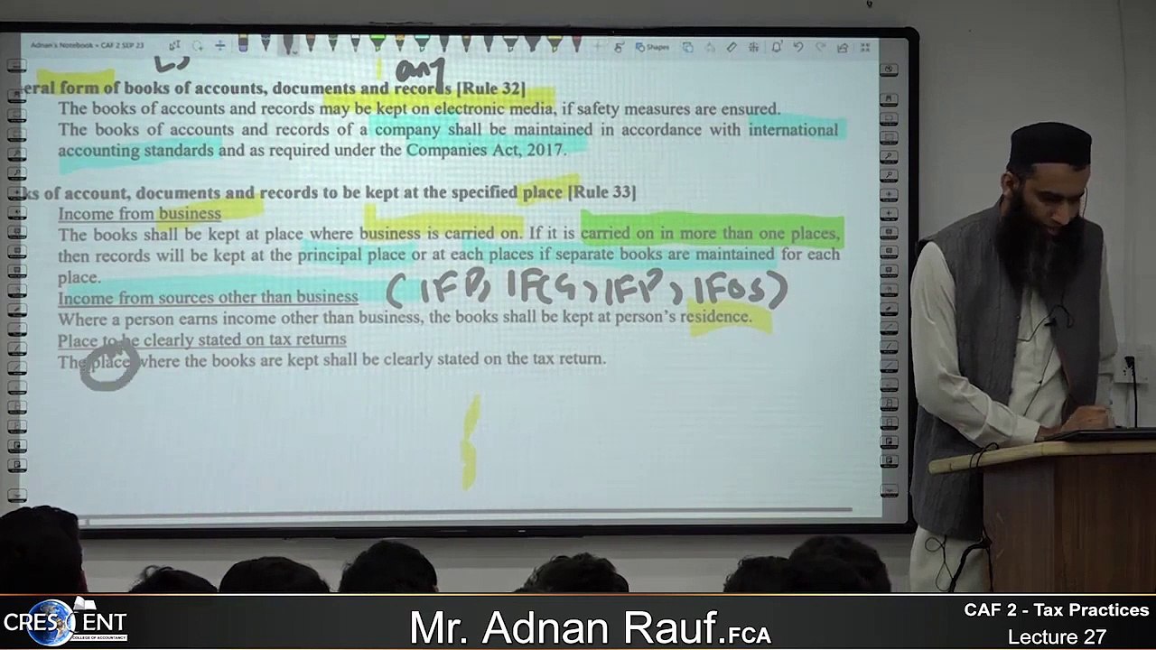 28.Tax Lecture 27 sep 23